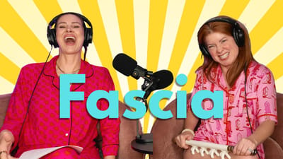 Amy Edwards and Whitney Stropp of Anything But Mid discussing fascia and a Korean supplement