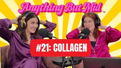 Amy Edwards and Whitney Stropp of Anything But Mid discussing collagen and its benefits