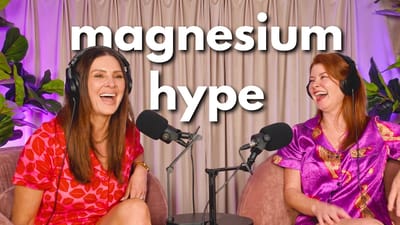 Amy Edwards and Whitney Stropp of Anything But Mid discussing magnesium types and effectiveness