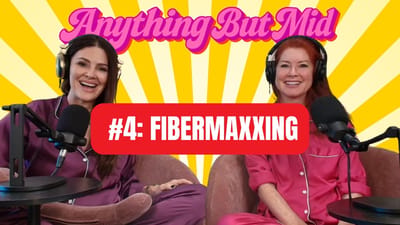 Amy Edwards and Whitney Stropp of Anything But Mid discussing fibermaxxing and gut health