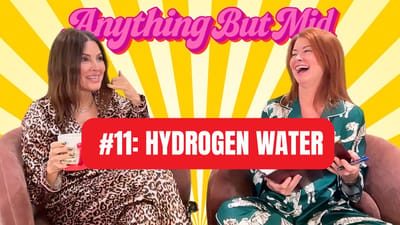 Amy Edwards and Whitney Stropp of Anything But Mid discussing hydrogen water benefits and myths